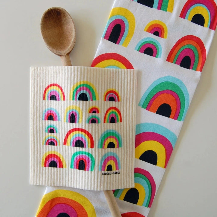 Rainbow Sponge Cloth