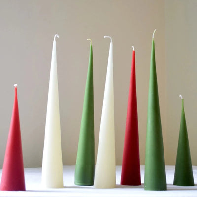 Cone Beeswax Candle