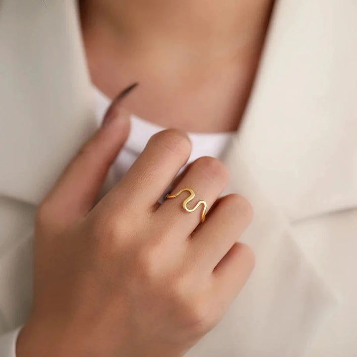 Gold Polly Ring
