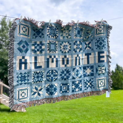 Blue Almonte Quilt Blanket