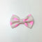 Pink Polka Dot Dog Bowtie