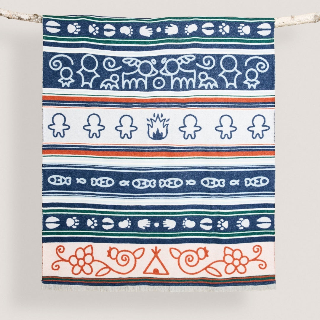 Mother Earth Indigenous Blanket