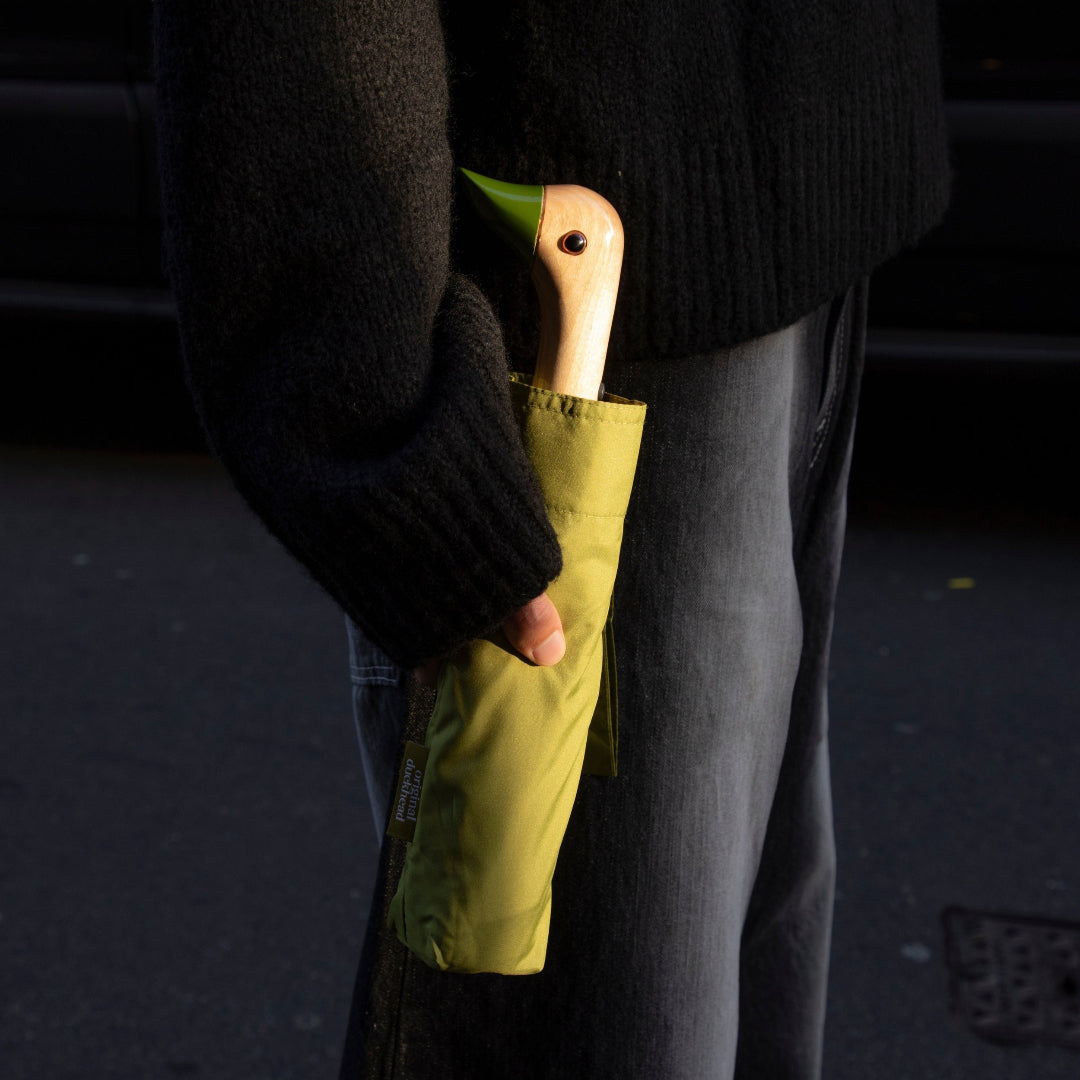 Olive Eco-Friendly Duck Umbrella
