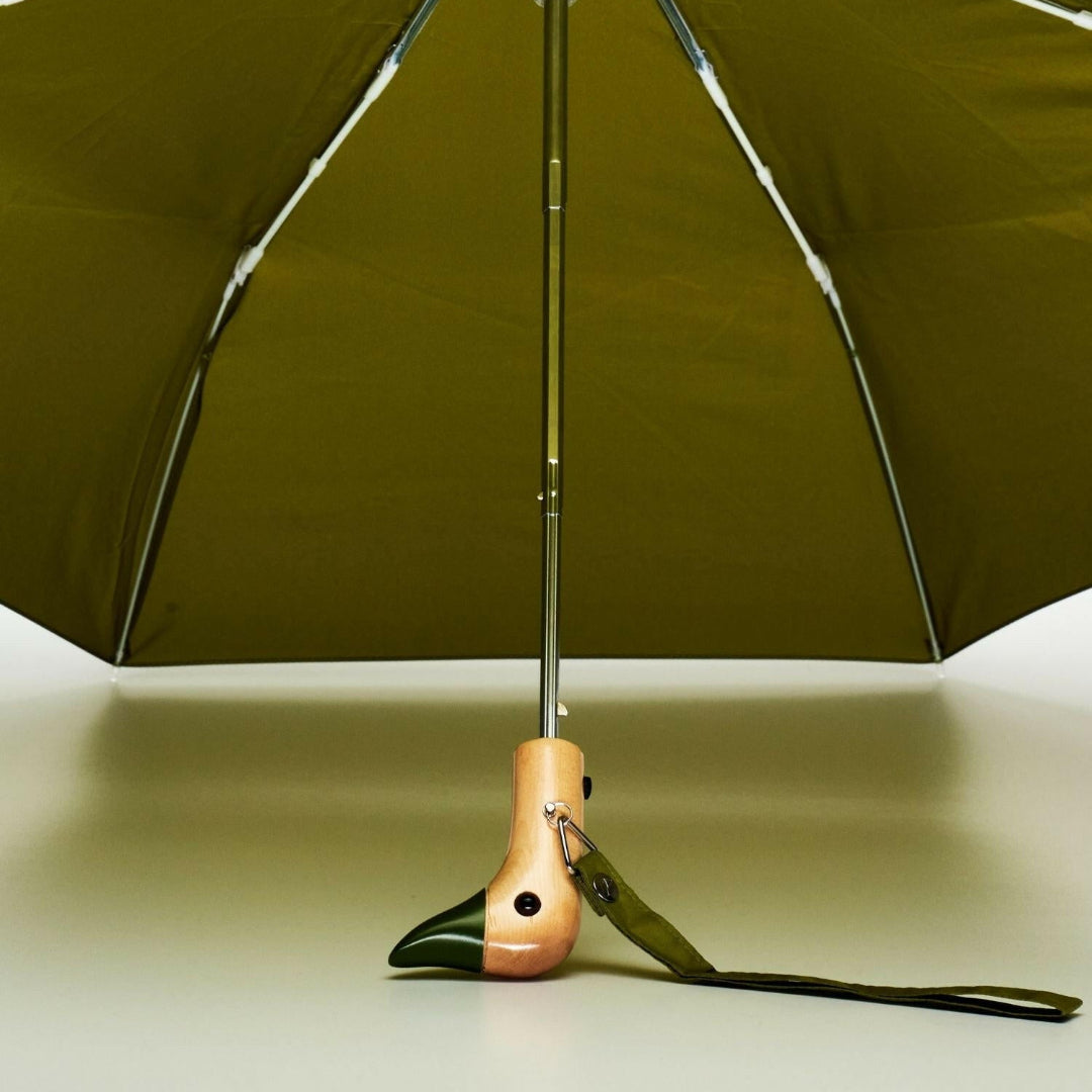 Olive Eco-Friendly Duck Umbrella