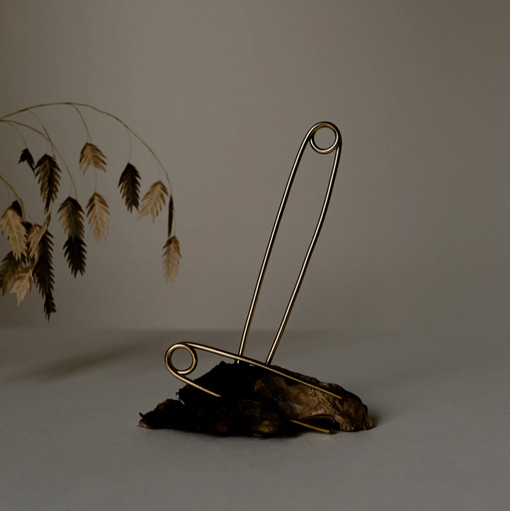 Safety Pin Hair Fork