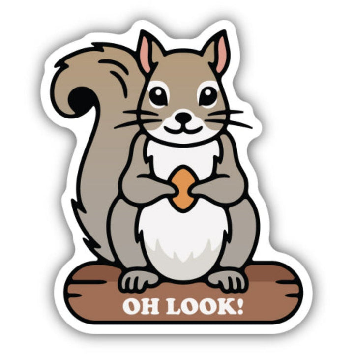 Oh Look Squirrel Sticker