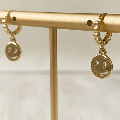 90's Chic Smiley Earrings