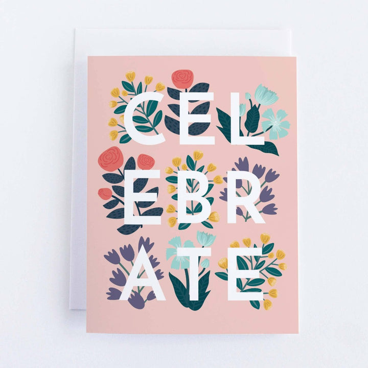 Celebrate Floral Card