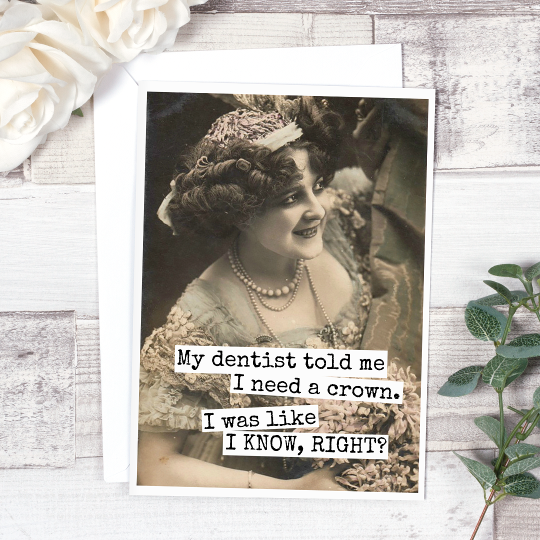 Dentist's Prescription Encouragement Card