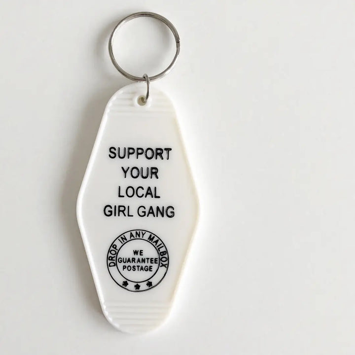 Girl Gang Key Tag