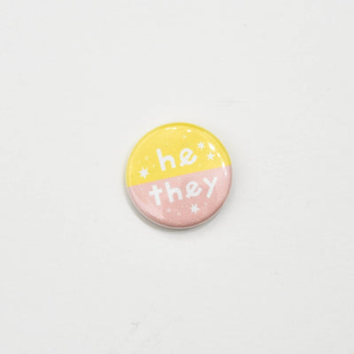 He/They Pronoun Pin