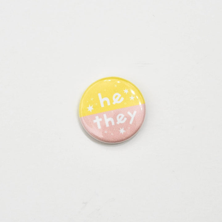 He/They Pronoun Pin