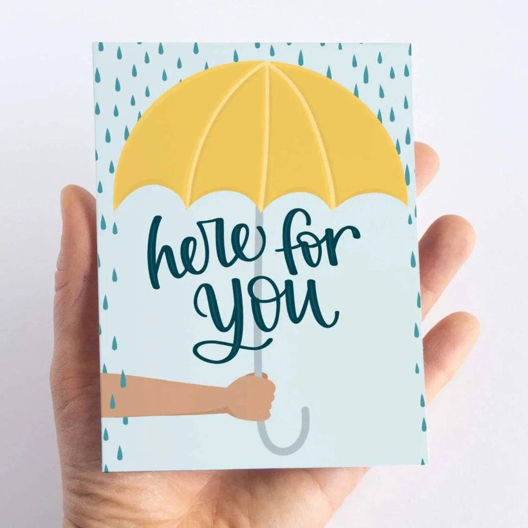 Here For You Sympathy Card
