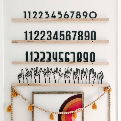 Little Type Co Gatsby Numbers Set