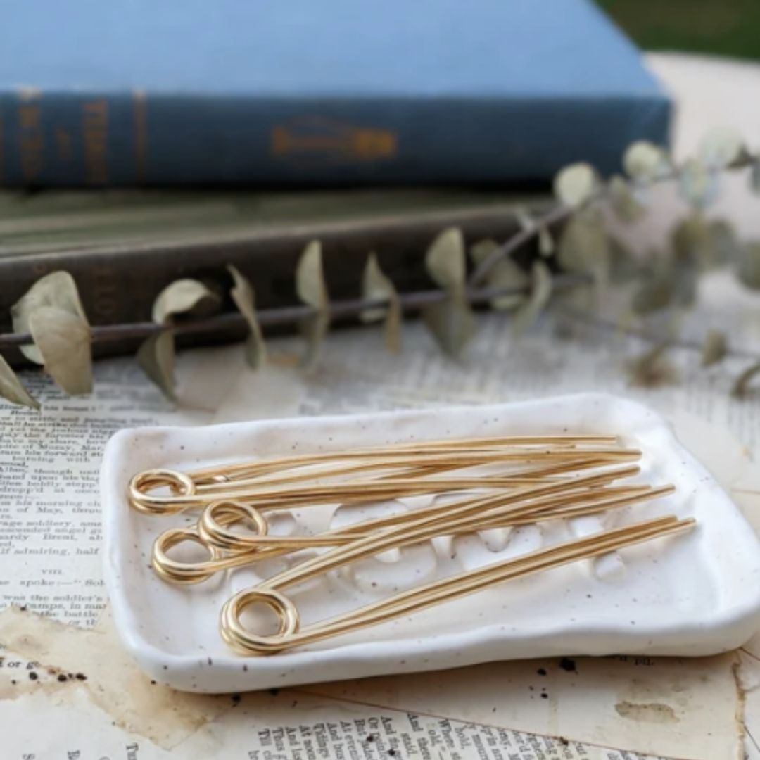 Safety Pin Hair Fork