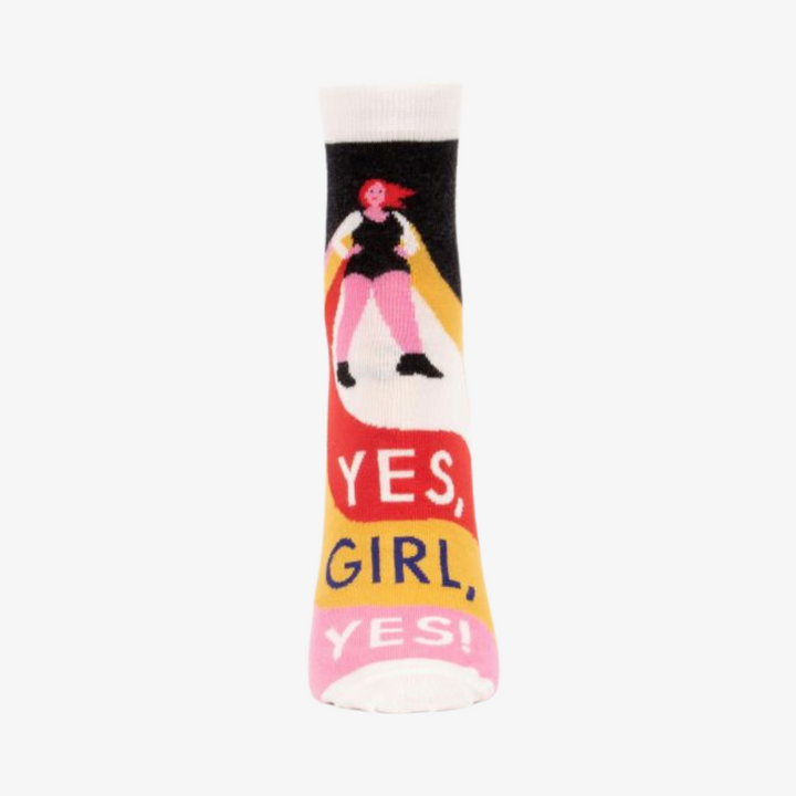 Yes Girl Yes Womens Socks