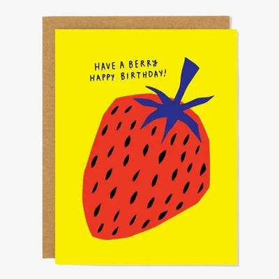 Berry Happy Birthday Card