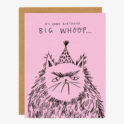 Big Whoop Birthday Card