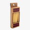 A cardboard box containing 10 yellow beeswax birthday candles. The box has a label that says 