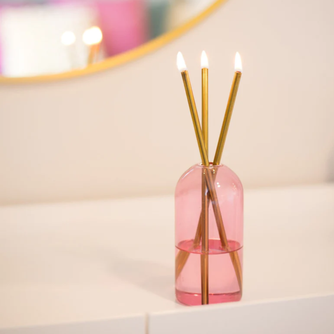 Pink Lady Wylie Everlasting Candle Vase
