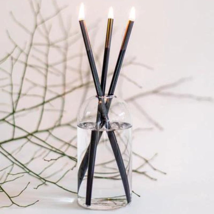 Black Everlasting Candlesticks