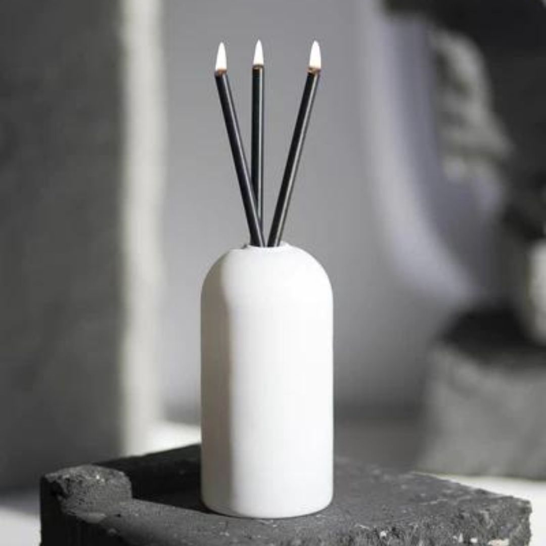 Black Everlasting Candlesticks