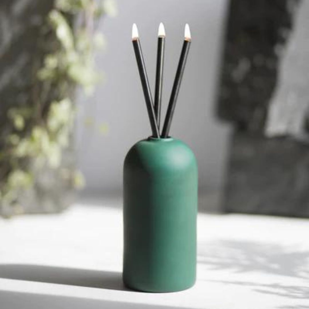 Black Everlasting Candlesticks