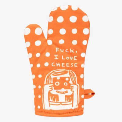 I Love Cheese Oven Mitt