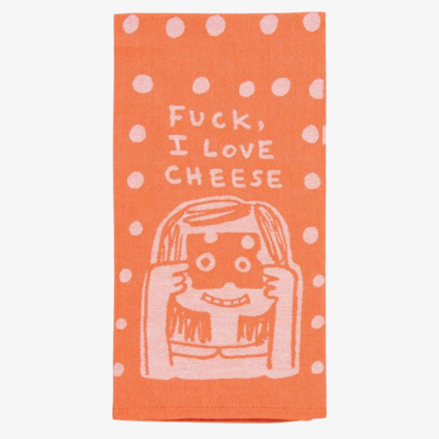 I Love Cheese Dish Towel