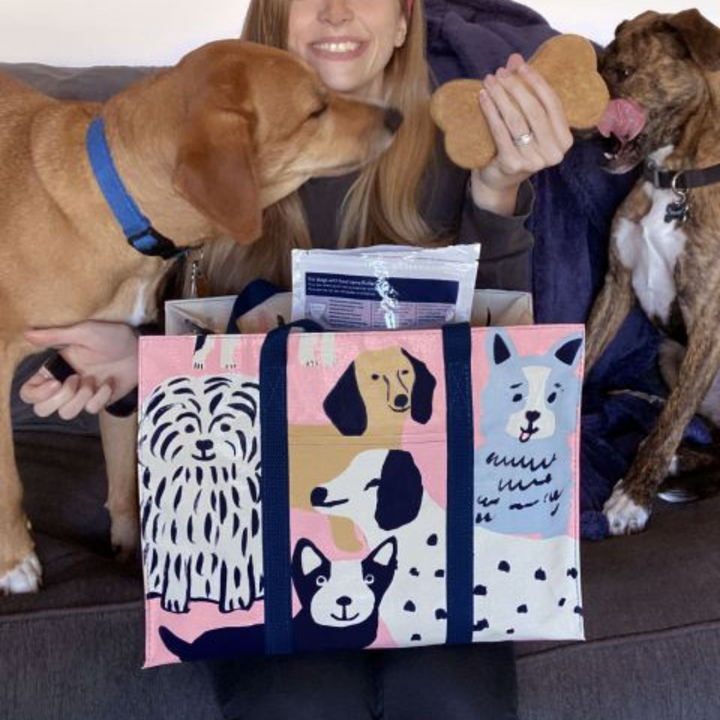 Happy Dogs Shoulder Bag