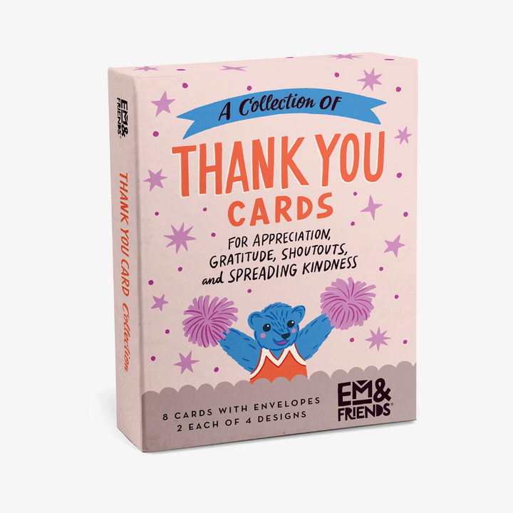 Thank You Cards, Box of 8 Assorted
