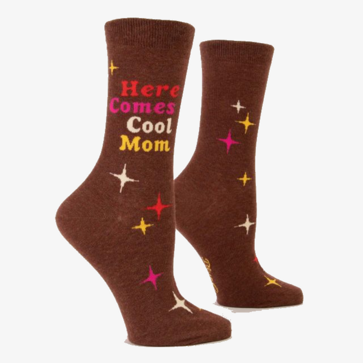 Here Comes Cool Mom Womens Socks