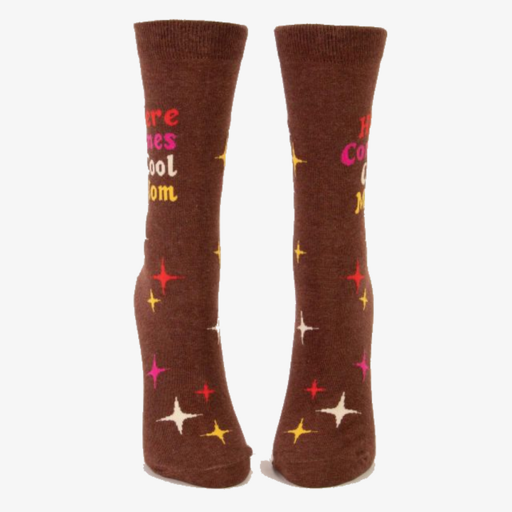 Here Comes Cool Mom Womens Socks
