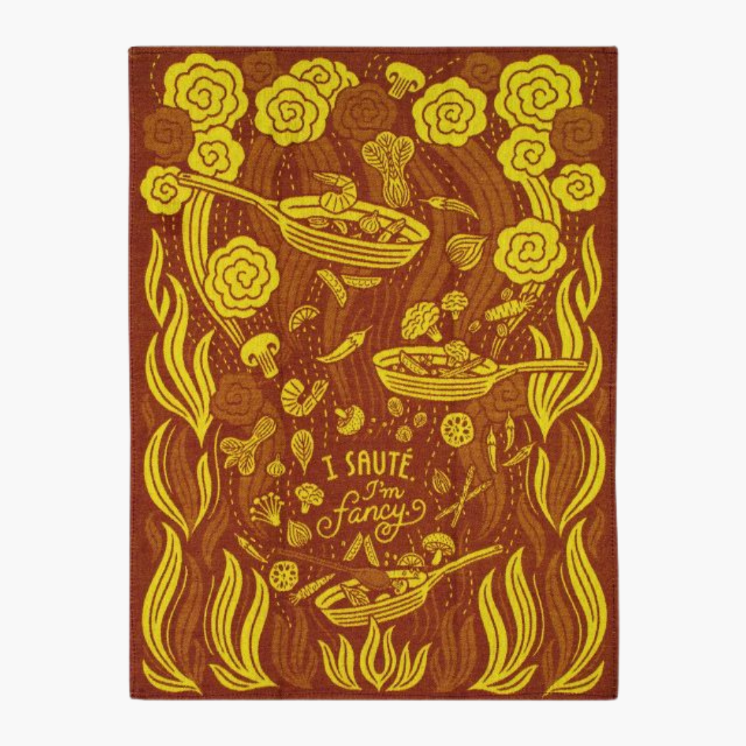 I Saute, I'm Fancy Dish Towel