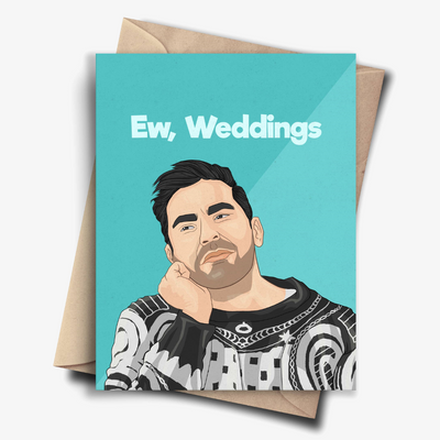 Ew, Weddings Card