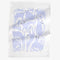 White and Lavender Cats Tea Towel