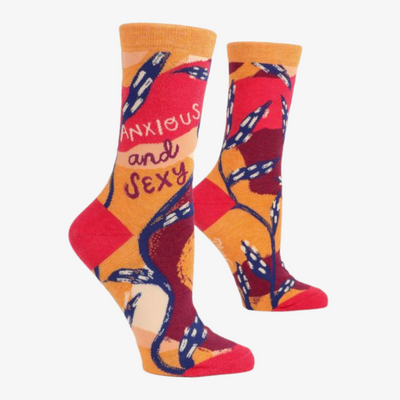 Anxious & Sexy Womens Socks