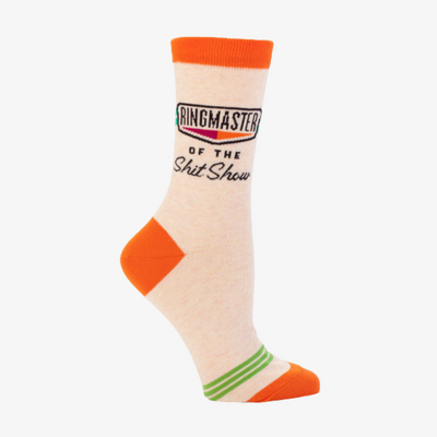 Ringmaster Of This Shitshow Womens Socks