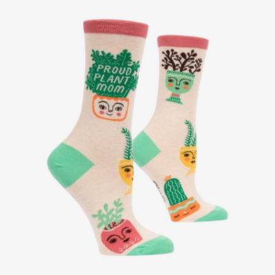 Proud Plant Mom Womens Socks