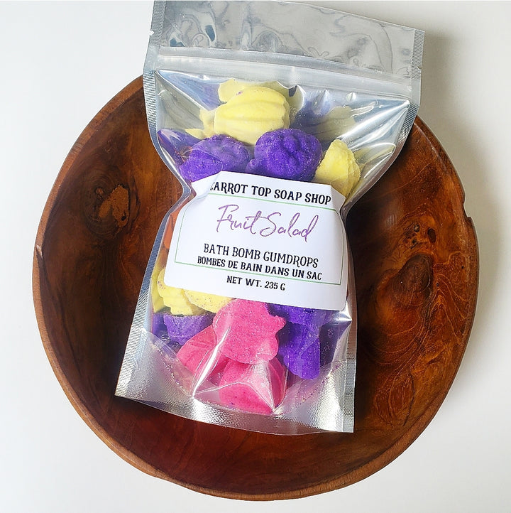 Fruit Salad Gumdrop Bath Bombs