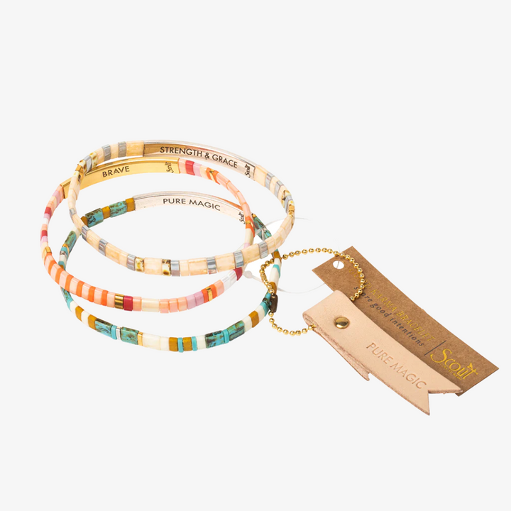 Karma Miyuki Bracelet / Brave