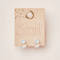 Moon Phase Ear Jacket / Opalite & SIlver