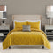 Spun Metal Quilt Set