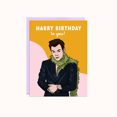 Harry Birthday To You Birthday Card