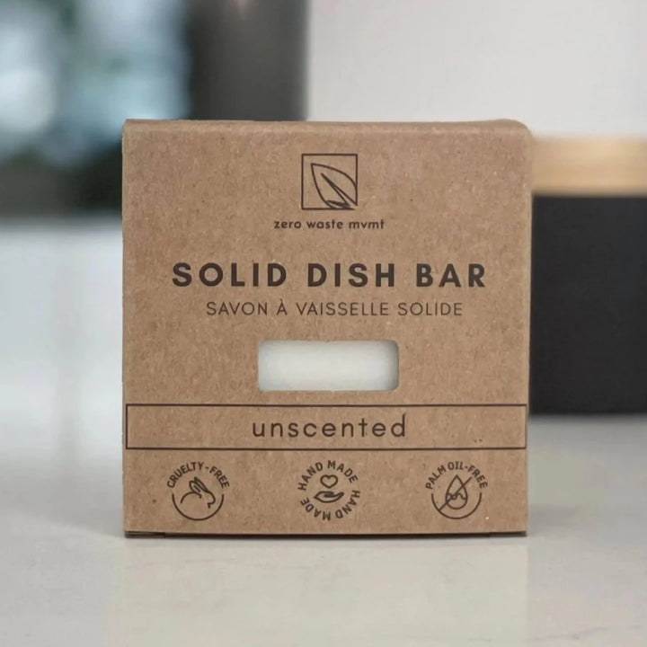 Unscented Solid Dish Soap Bar