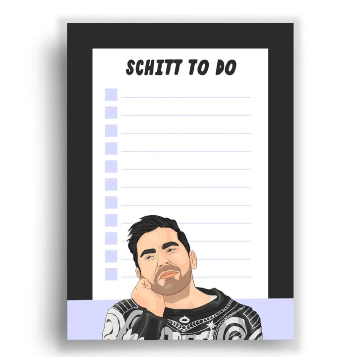 Schitt To Do Notepad