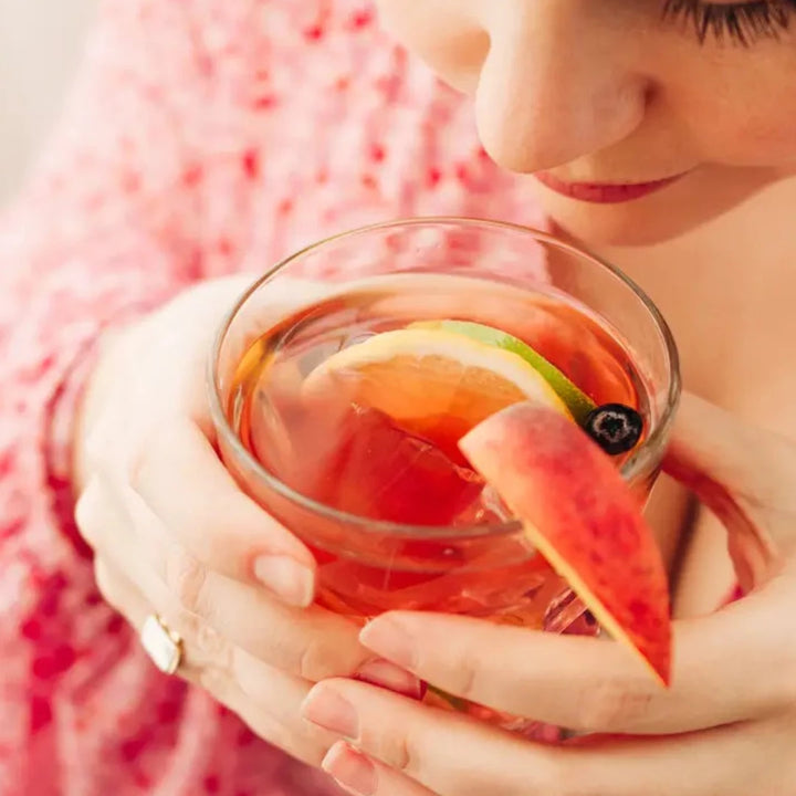 Peach Berry Sangria Infusion Jar