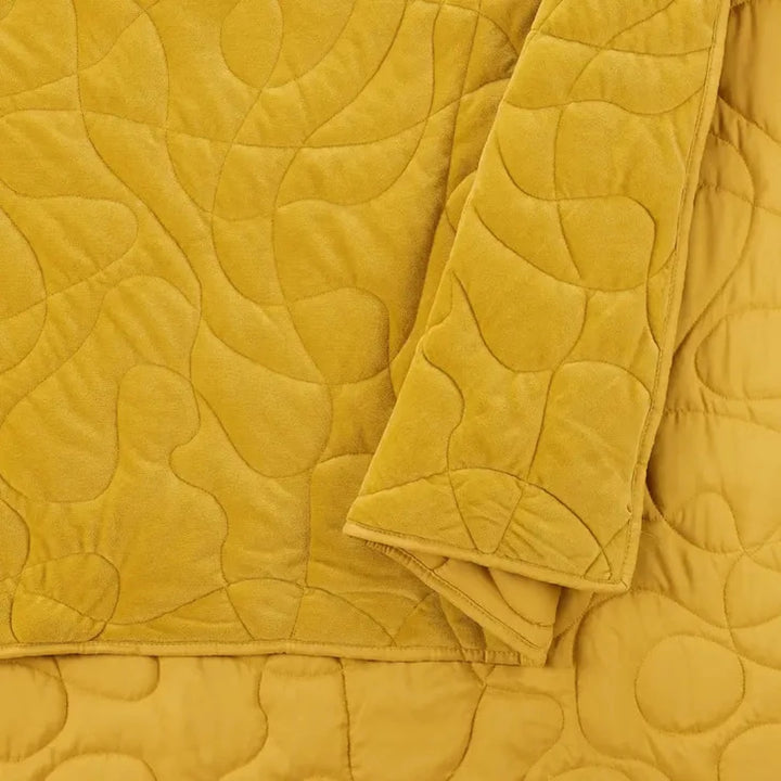 Spun Metal Quilt Set