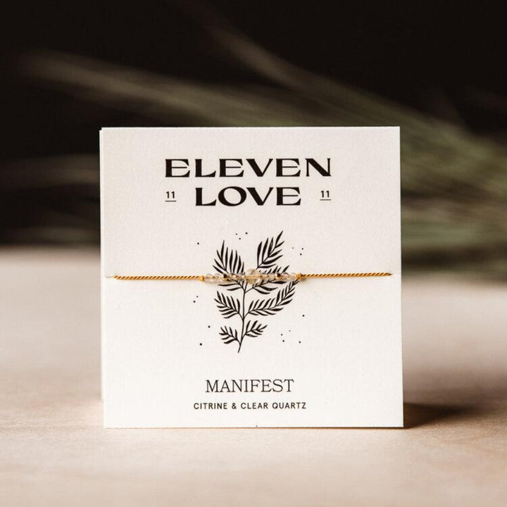 Eleven Love Manifest wish bracelet. 