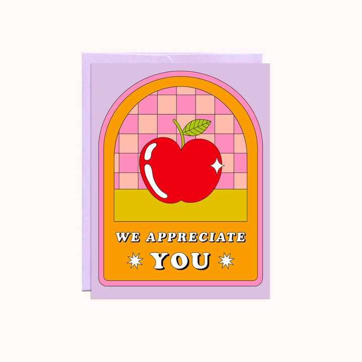 We Appreciate You Encouragement Card